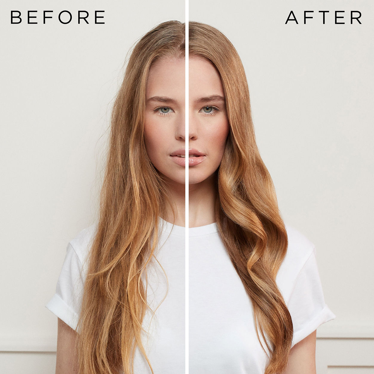 Before and after results of using Christophe Robin Purifying Shampoo with Thermal Mud