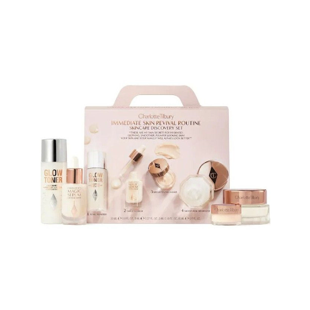 Charlotte Tilbury Immediate Skin Revival Routine Skincare Discovery Set main image