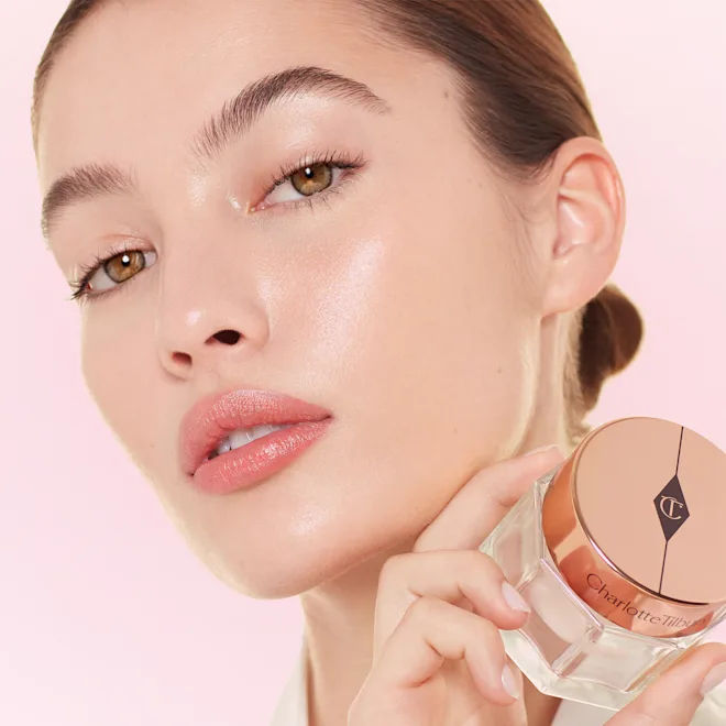 Model image of Charlotte Tilbury Immediate Skin Revival Routine Skincare Discovery Set