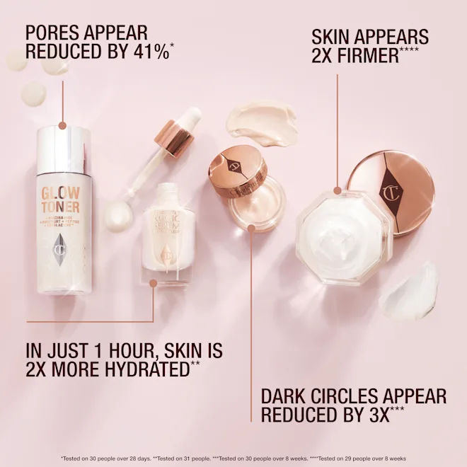 Information related to Charlotte Tilbury Immediate Skin Revival Routine Skincare Discovery Set