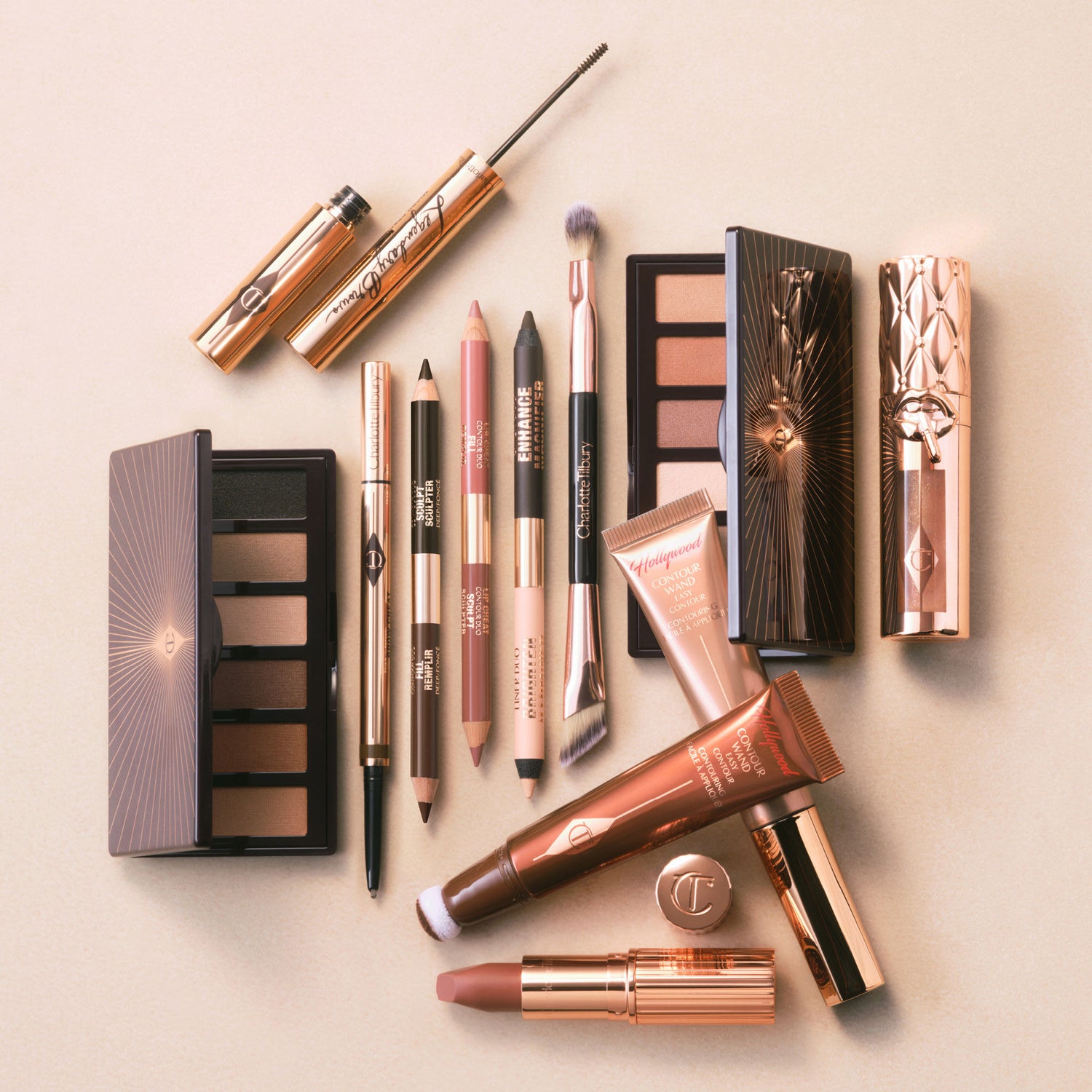 Information related to Charlotte Tilbury Super Nudes Shapewear Dual Ended Face Brush