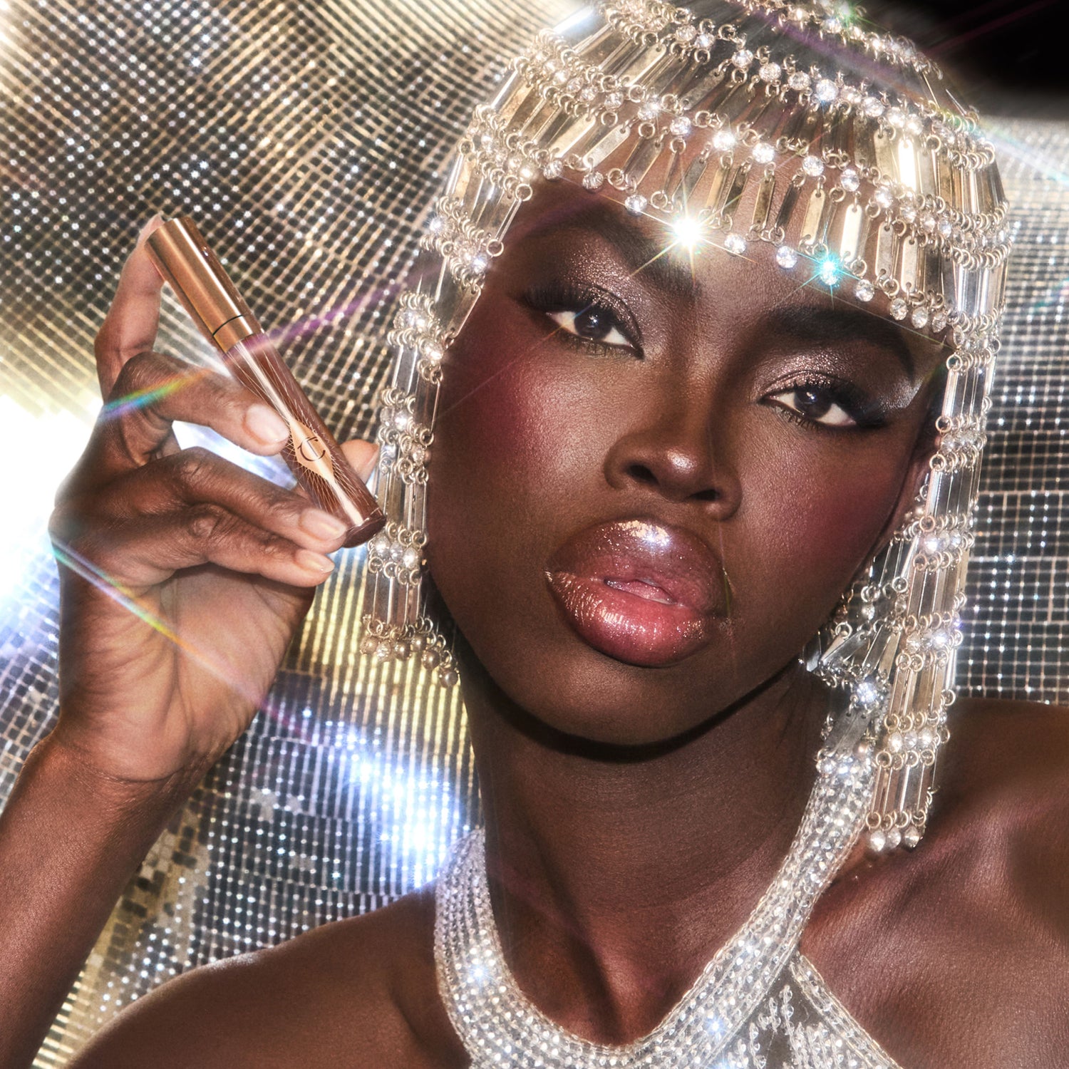 Model image of Charlotte Tilbury Charlotte's Beauty Treasure Chest (Limited Edition)