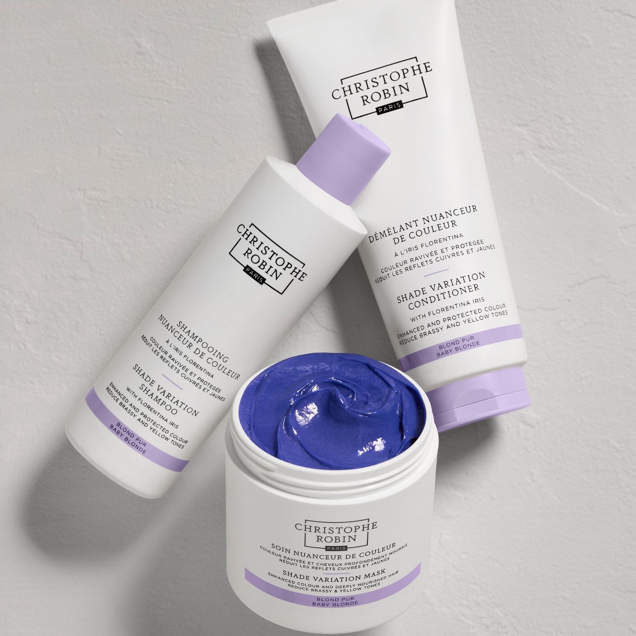 Image of product in the same collection as Christophe Robin Shade Variation Shampoo With Florentina Iris Baby Blonde