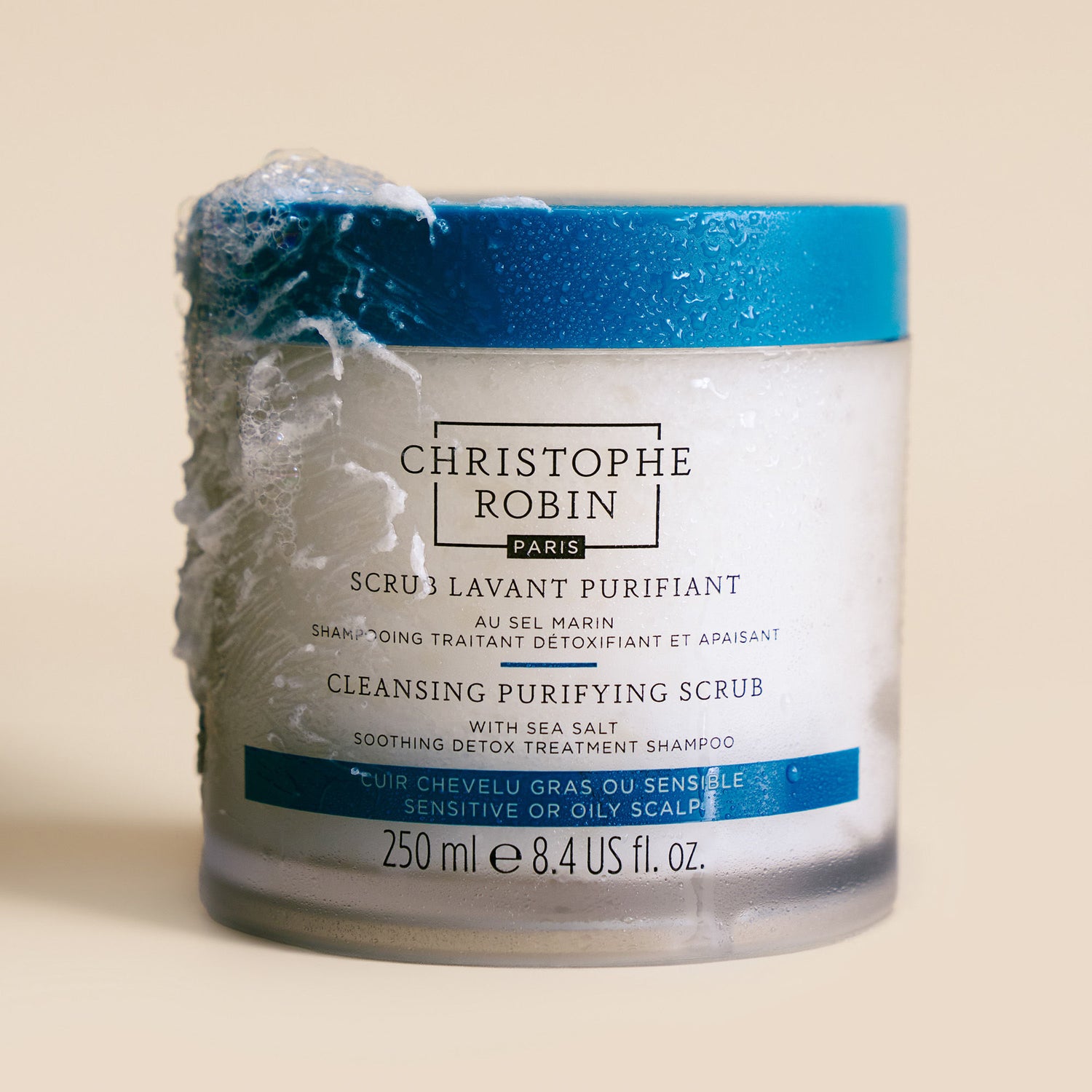 Swatch image of Christophe Robin Cleansing Purifying Scrub With Sea Salt