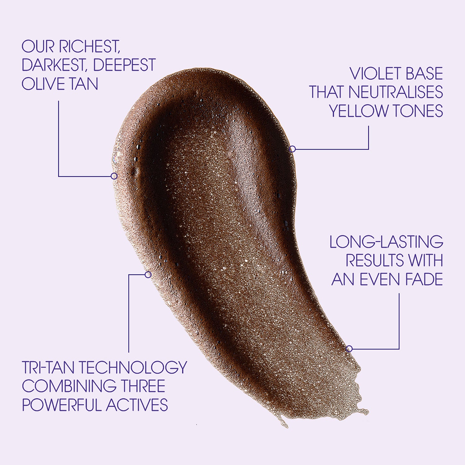 Swatch image of St. Tropez Self Tan Suprême Violet Bronzing Mousse