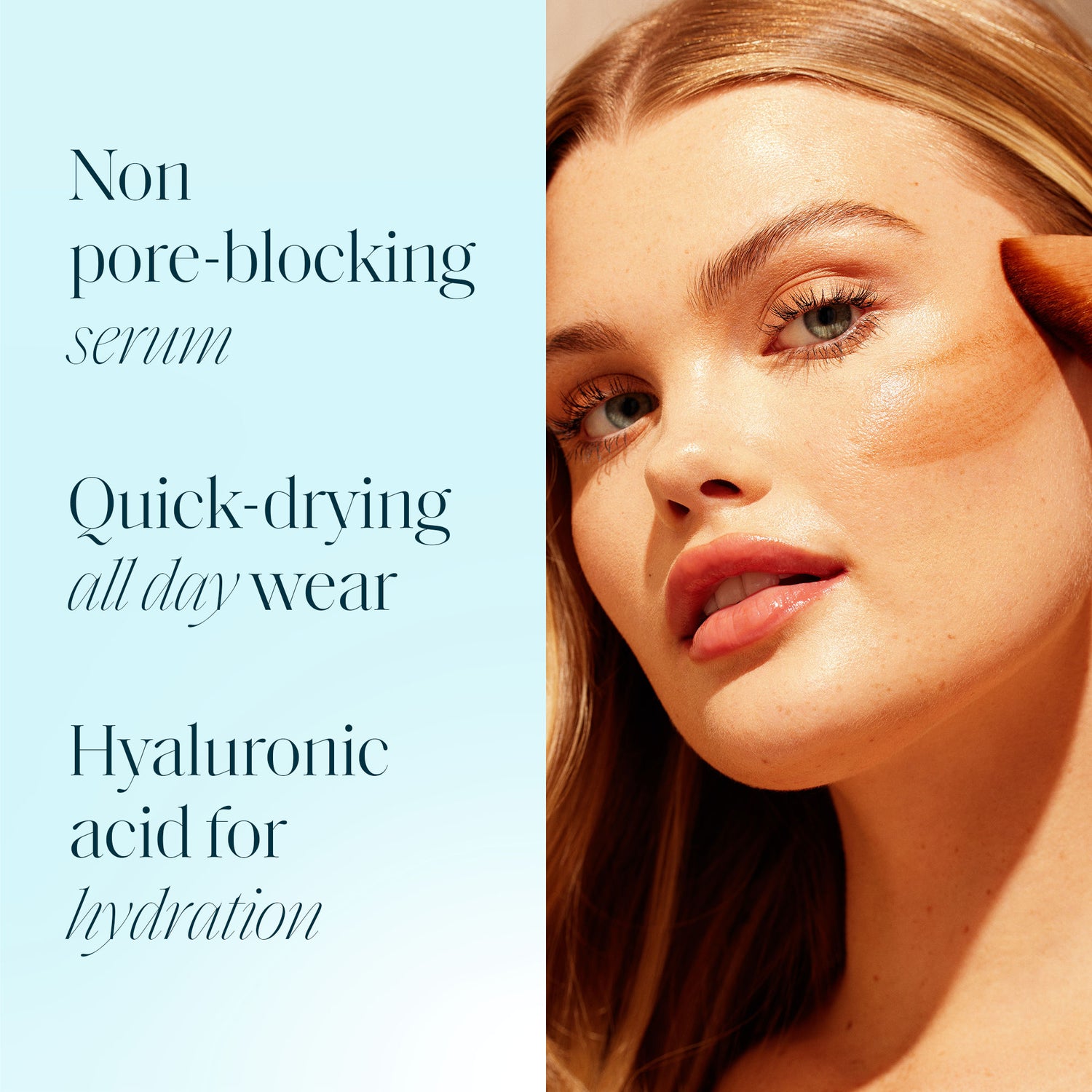 Image of an open St. Tropez Sunlit Skin Bronzing Tint and Self Tan Face Serum