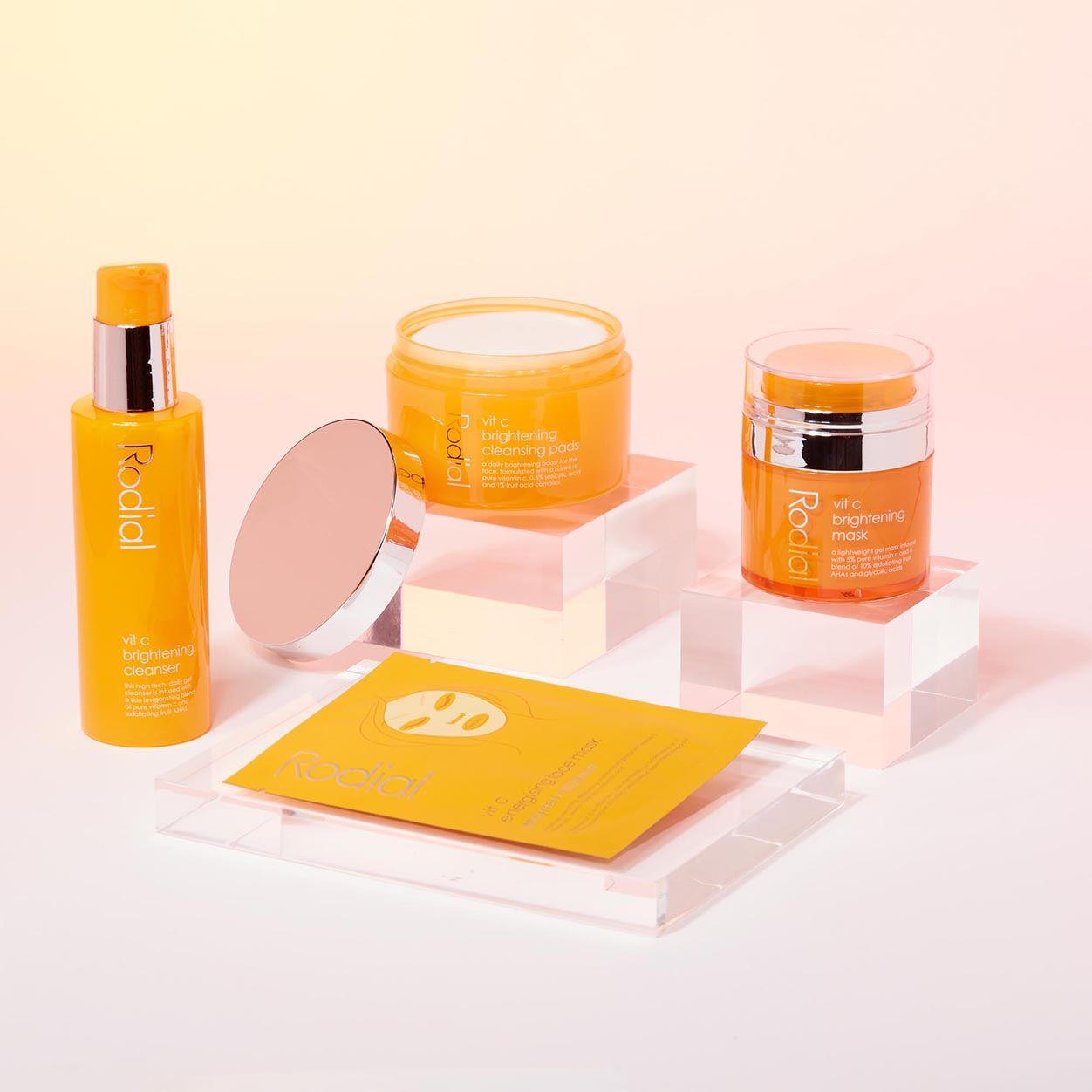 Lifestyle image of Rodial Vit C Cellulose Sheet Mask 4 Pack