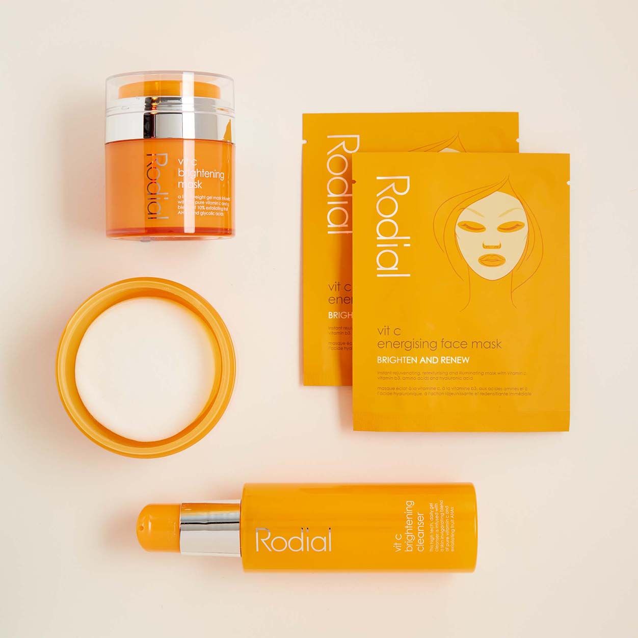 Lifestyle image of Rodial Vit C Cellulose Sheet Mask 4 Pack