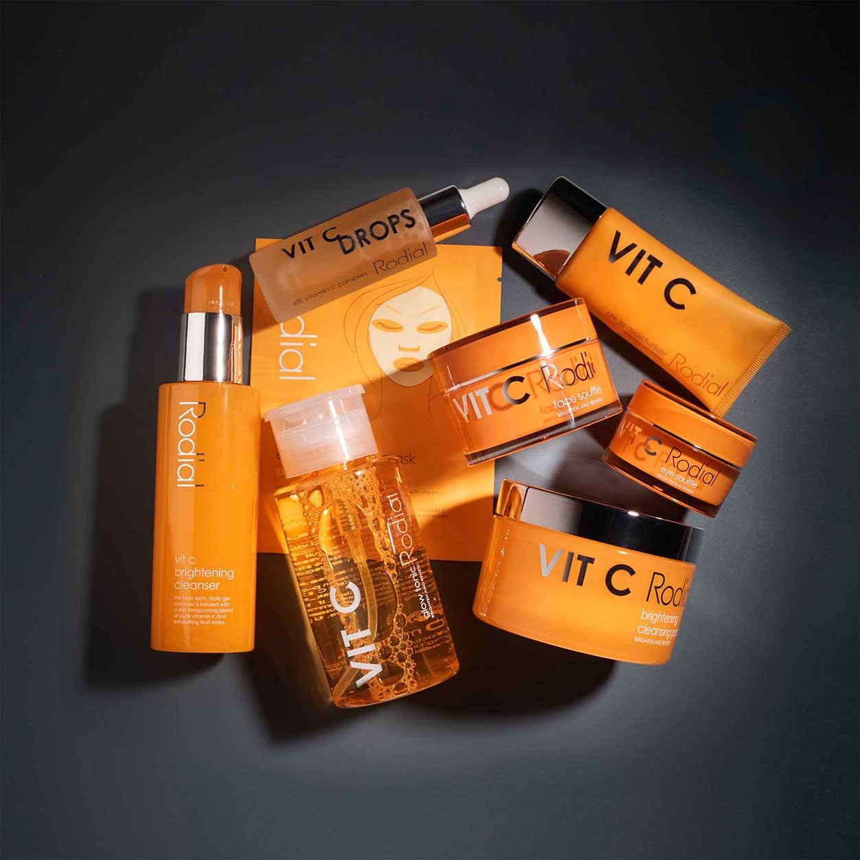 Lifestyle image of Rodial Vit C Cellulose Sheet Mask 4 Pack