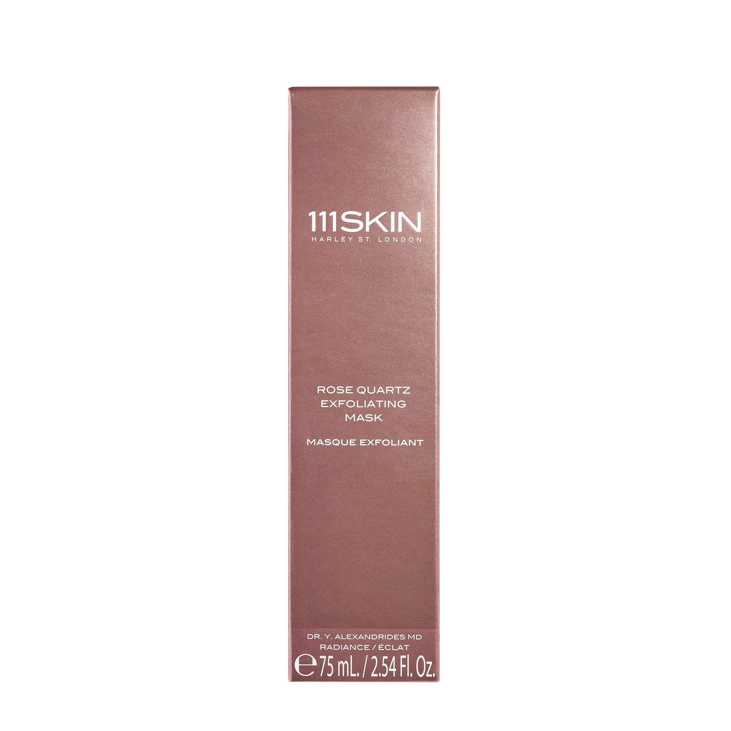 Image of the 111SKIN Rose Quartz Exfoliating Mask box