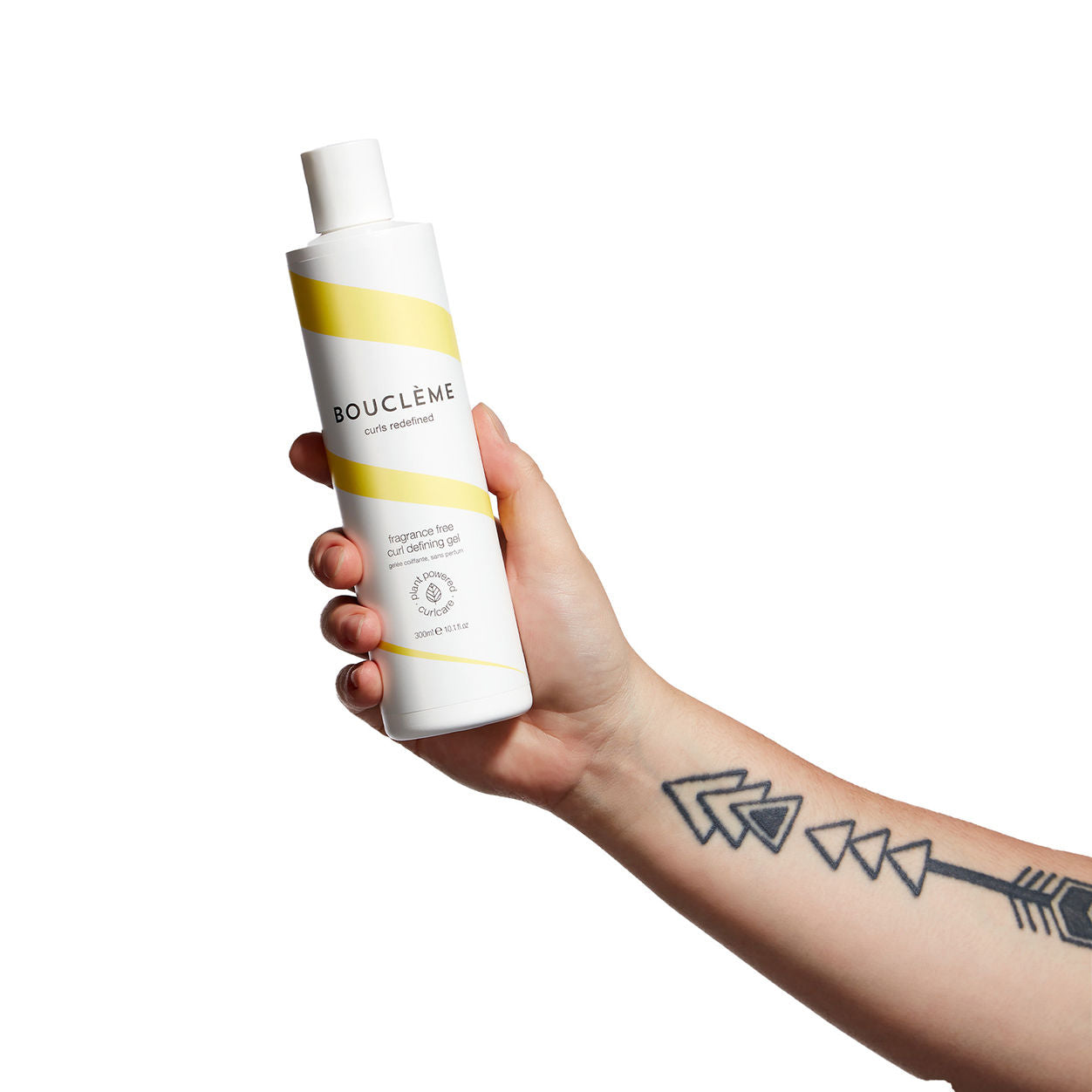 Lifestyle image of Bouclème Fragrance-Free Curl Defining Gel