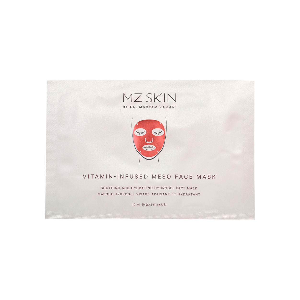 Packette image of MZ Skin Vitamin Infused Meso Face Mask