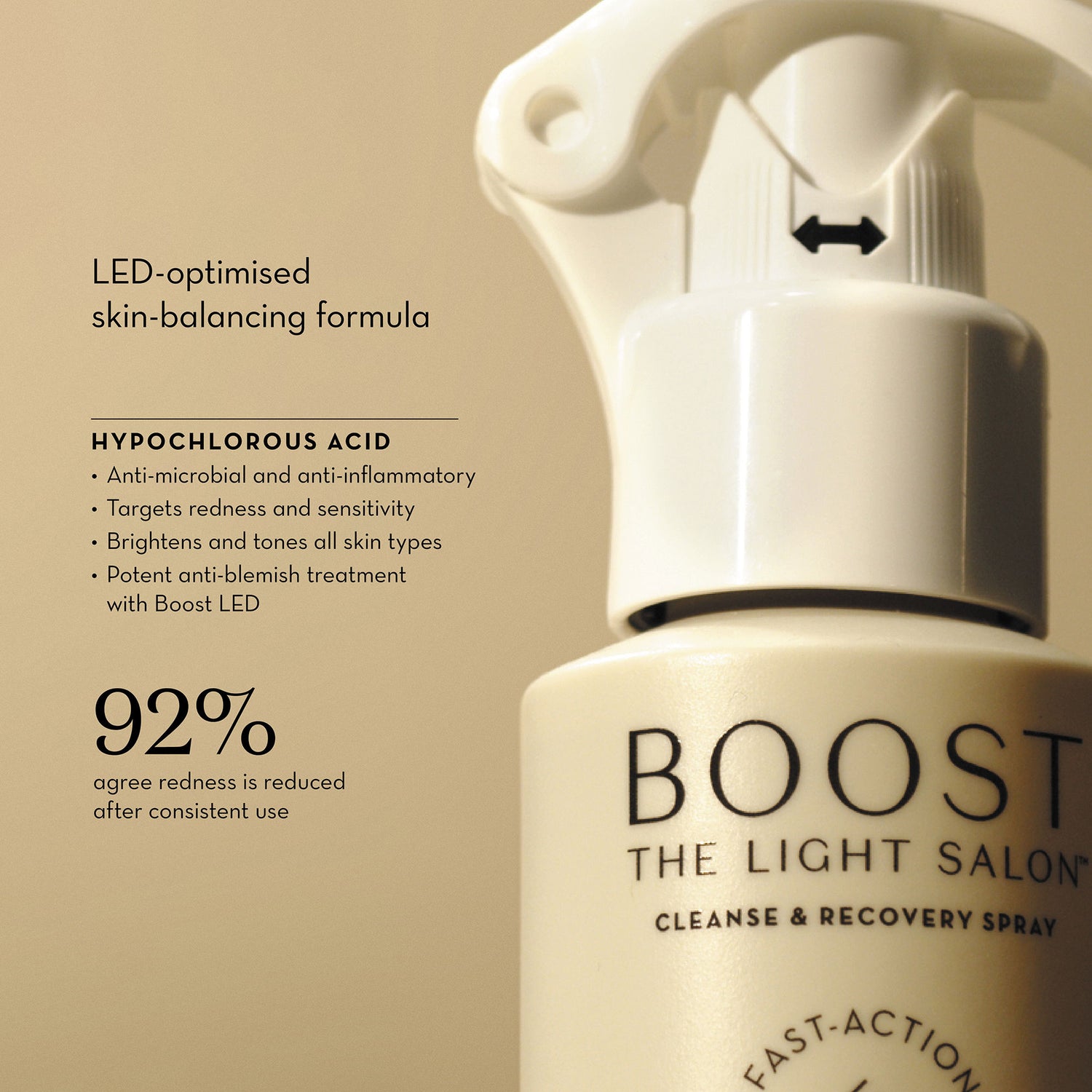 Information related to The Light Salon Cleanse and Recovery Spray