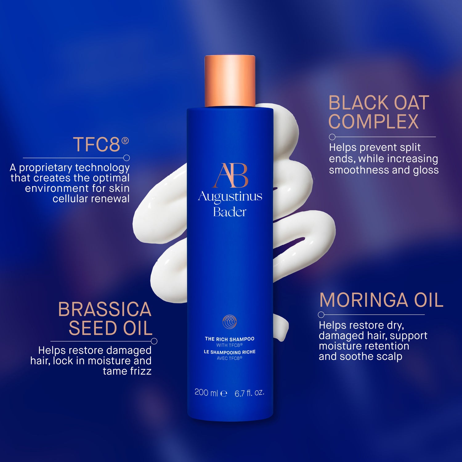 Information related to Augustinus Bader The Rich Shampoo