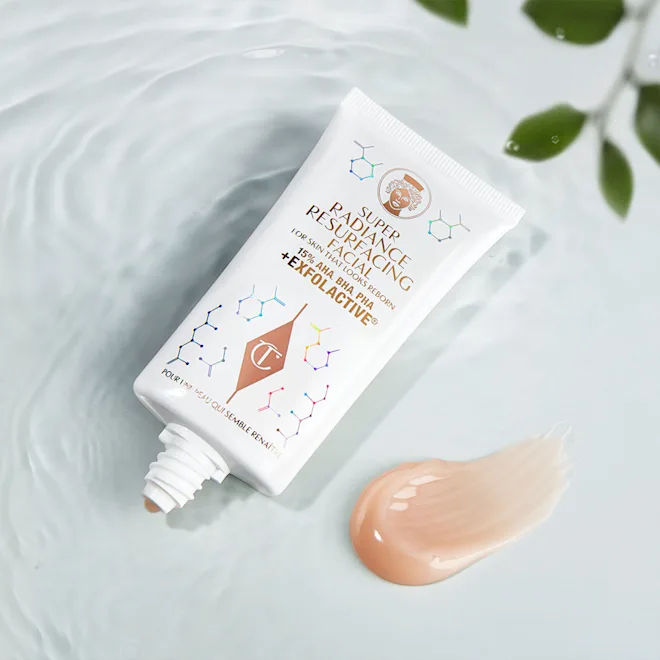 Lifestyle image of Charlotte Tilbury Super Radiance Resurfacing Facial