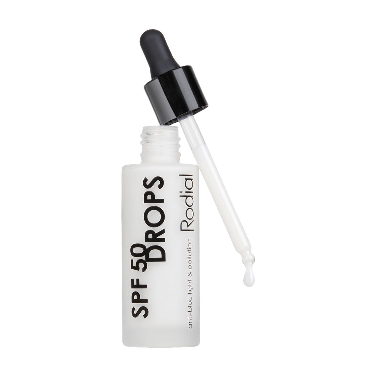 Image of an open Rodial SPF 50 Drops
