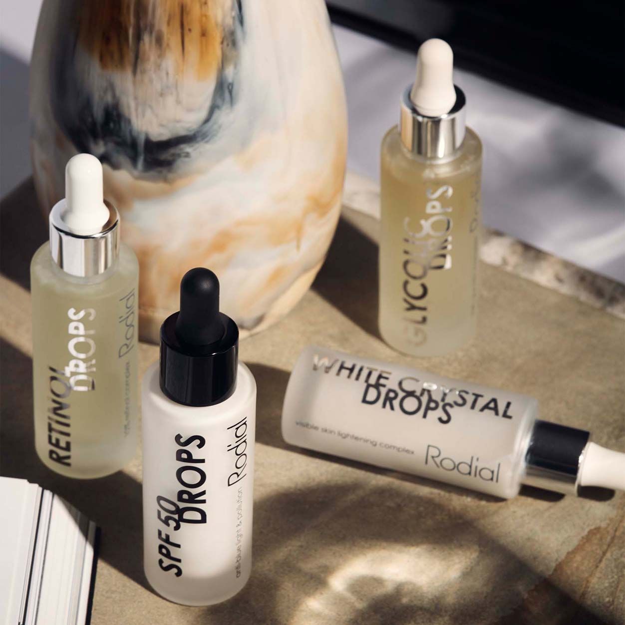 Lifestyle image of Rodial SPF 50 Drops