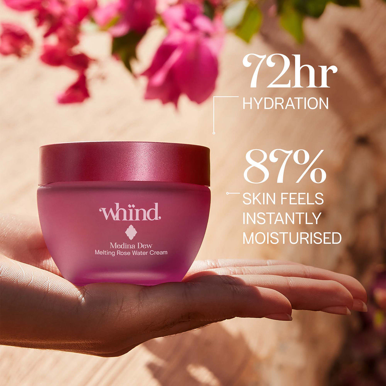 Information related to Whind Medina Dew Melting Rose Water Cream