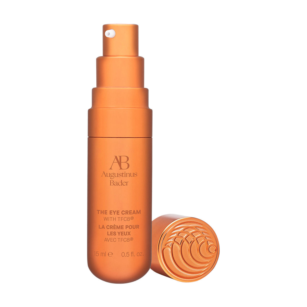 Image of an open Augustinus Bader The Eye Cream Nomad