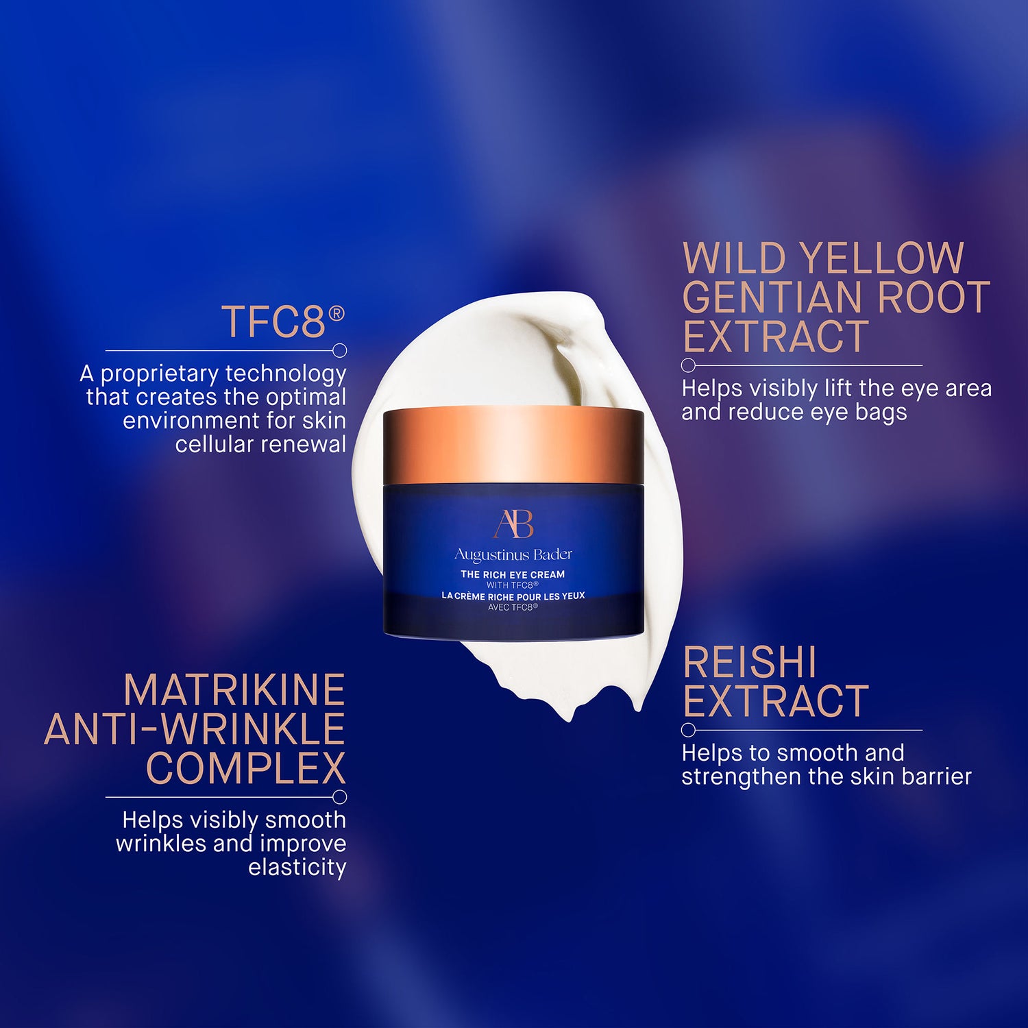 Information related to Augustinus Bader The Rich Eye Cream