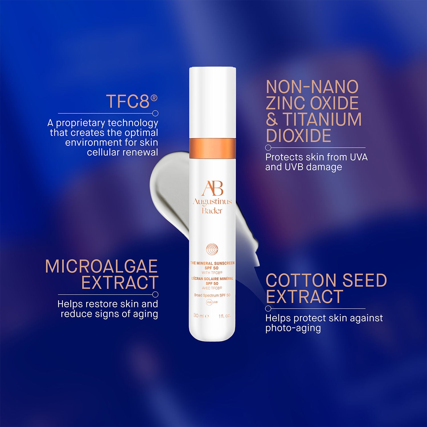 Information related to Augustinus Bader The Mineral Sunscreen SPF 50