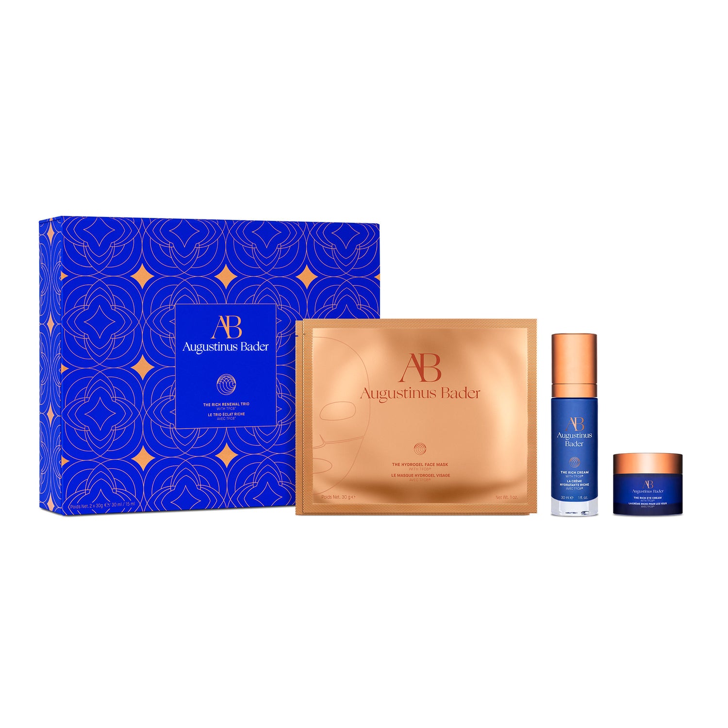 Image of an open Augustinus Bader The Rich Renewal Trio (Limited Edition)
