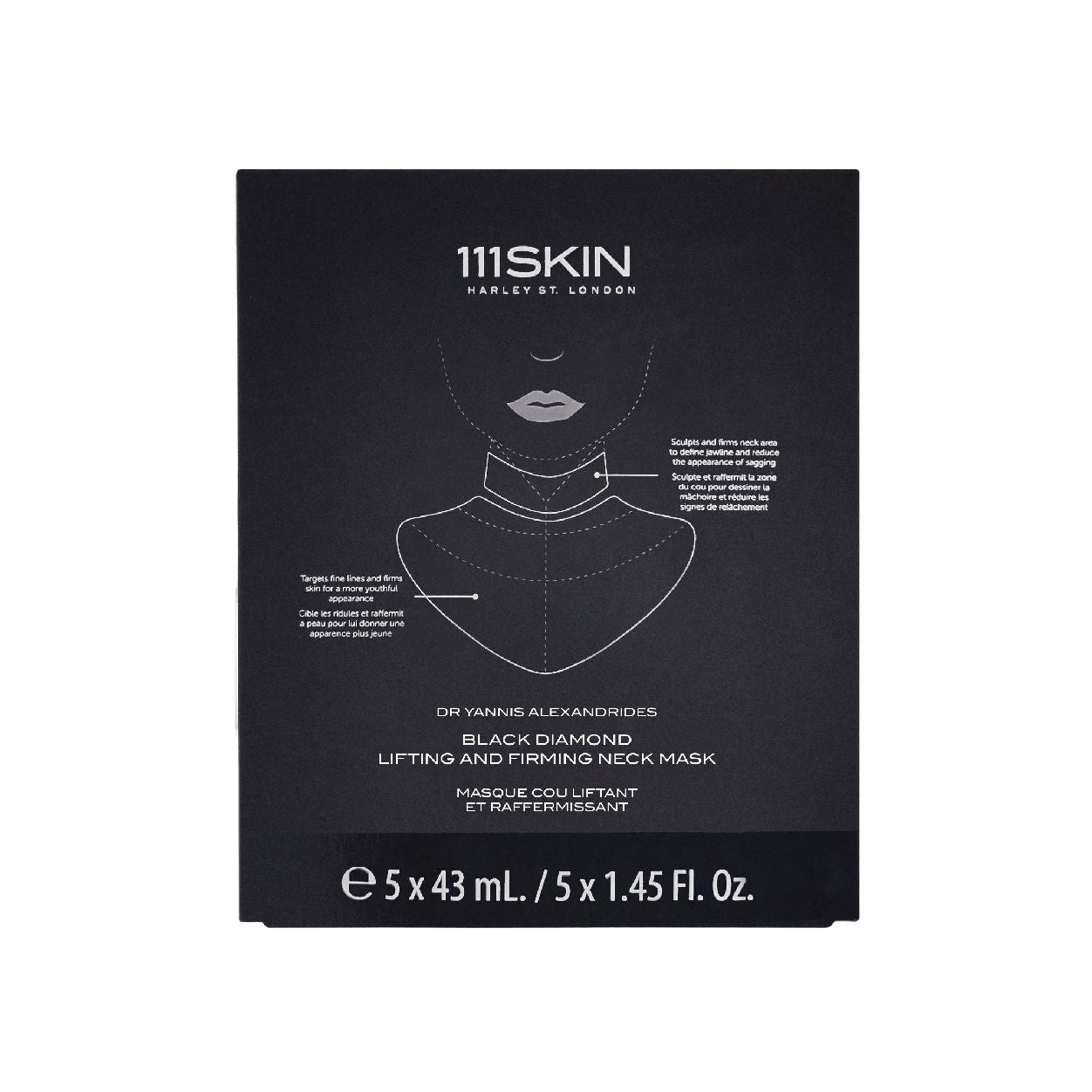 111SKIN Black Diamond Lifting and Firming Neck Mask main image