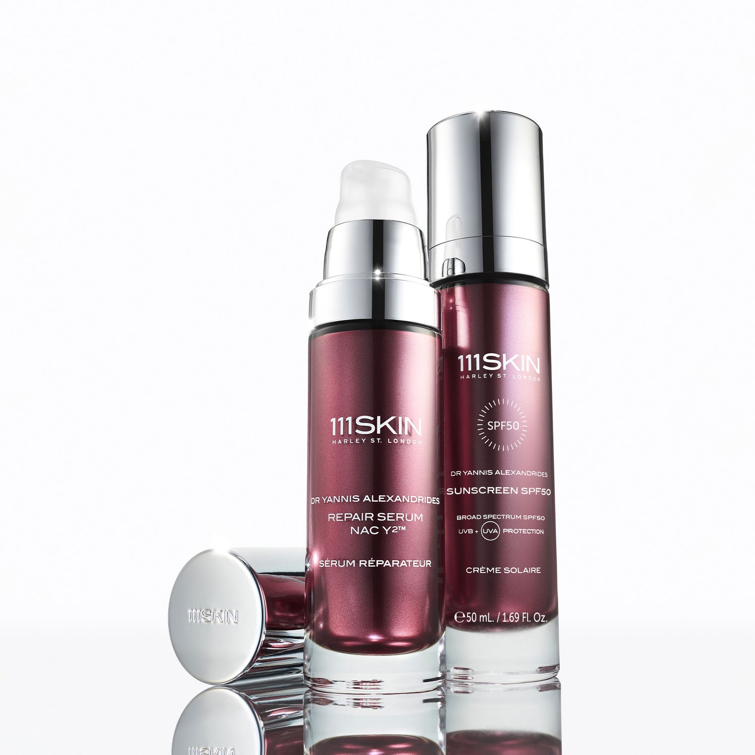 Lifestyle image of 111SKIN Repair Sunscreen SPF 50