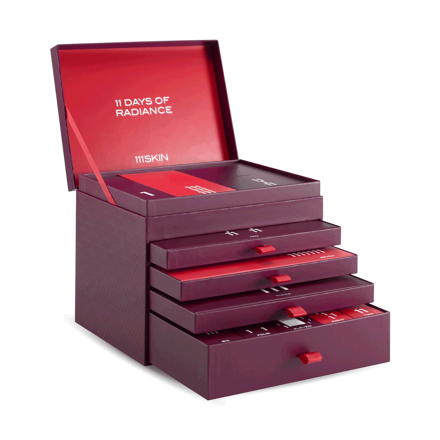 Image of an open 111SKIN 11 Days of Radiance (Limited Edition)