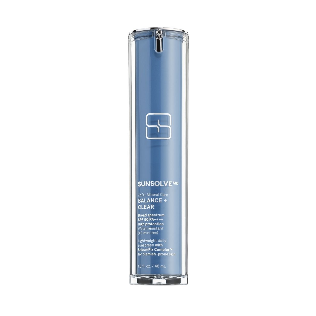 SunsolveMD ZnO+ Mineral Care Balance + Clear SPF 50 main image