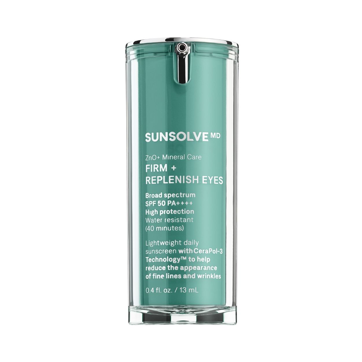 SunsolveMD ZnO+ Mineral Care Firm + Replenish Eyes SPF 50 main image