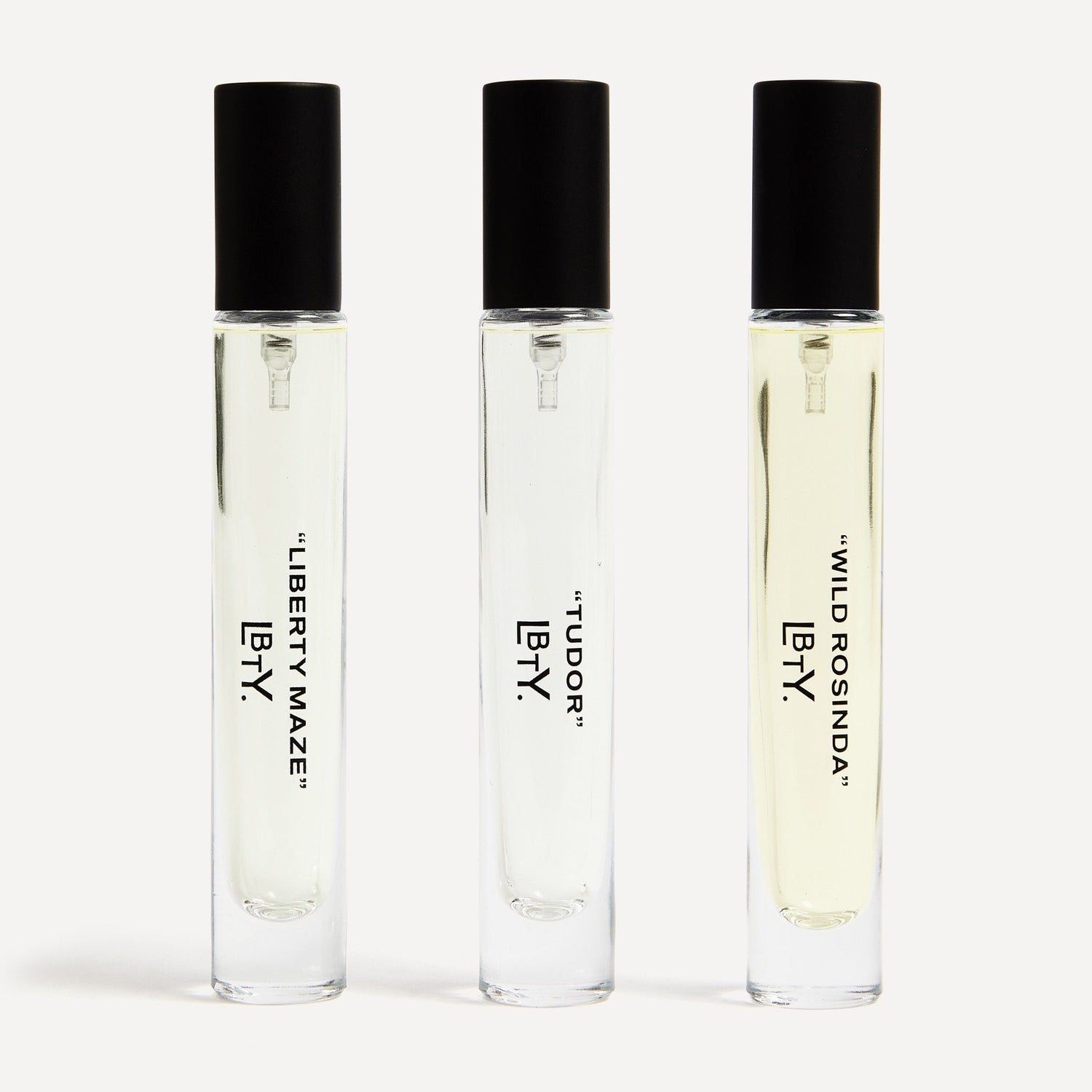 Image of an open Liberty LBTY. Classic Discovery Pack Eau De Parfum