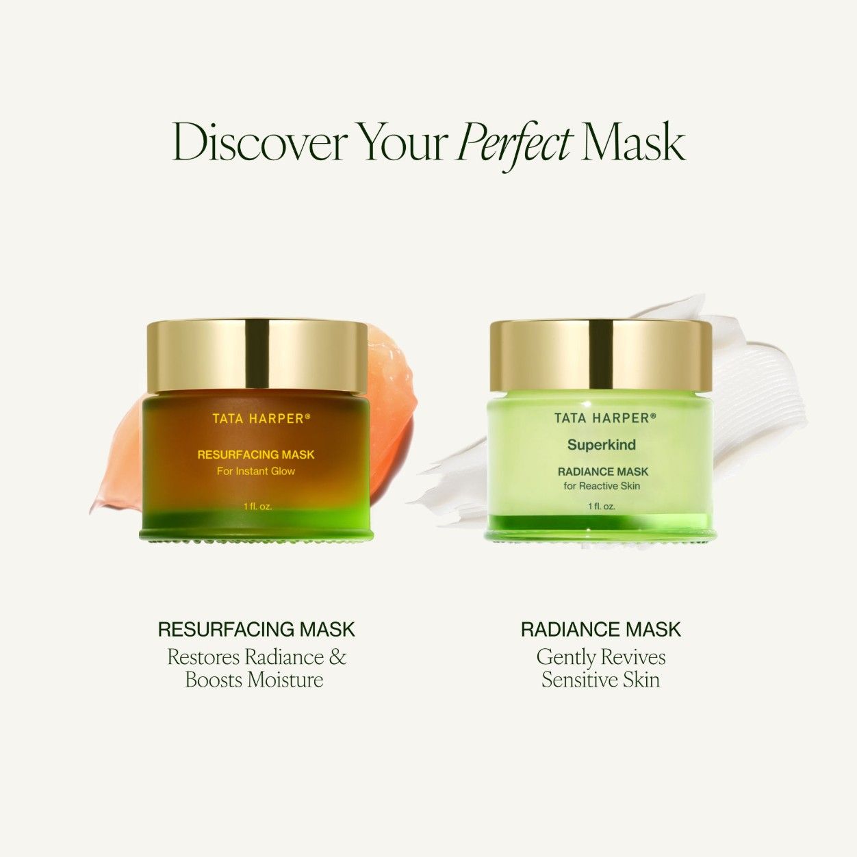 Lifestyle image of Tata Harper Resurfacing Mask