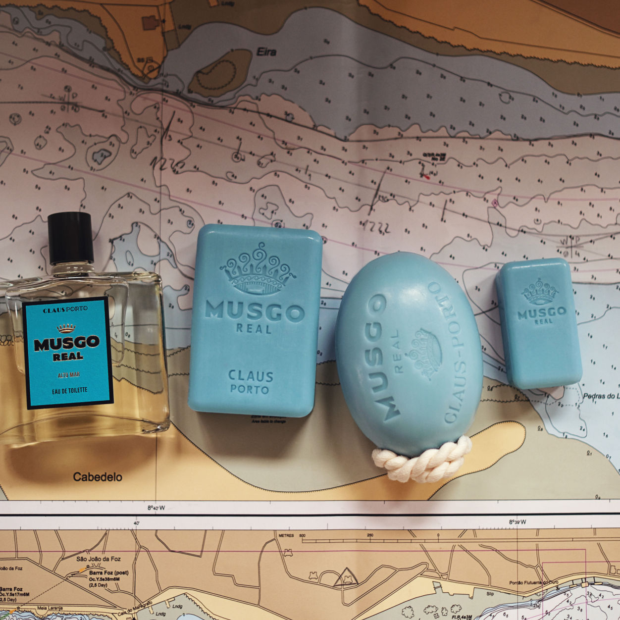 Image of product in the same collection as Claus Porto Musgo Real Soap on a Rope Alto Mar