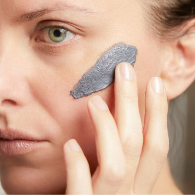 Lifestyle image of Blue Lagoon Skincare Lava Scrub Mask