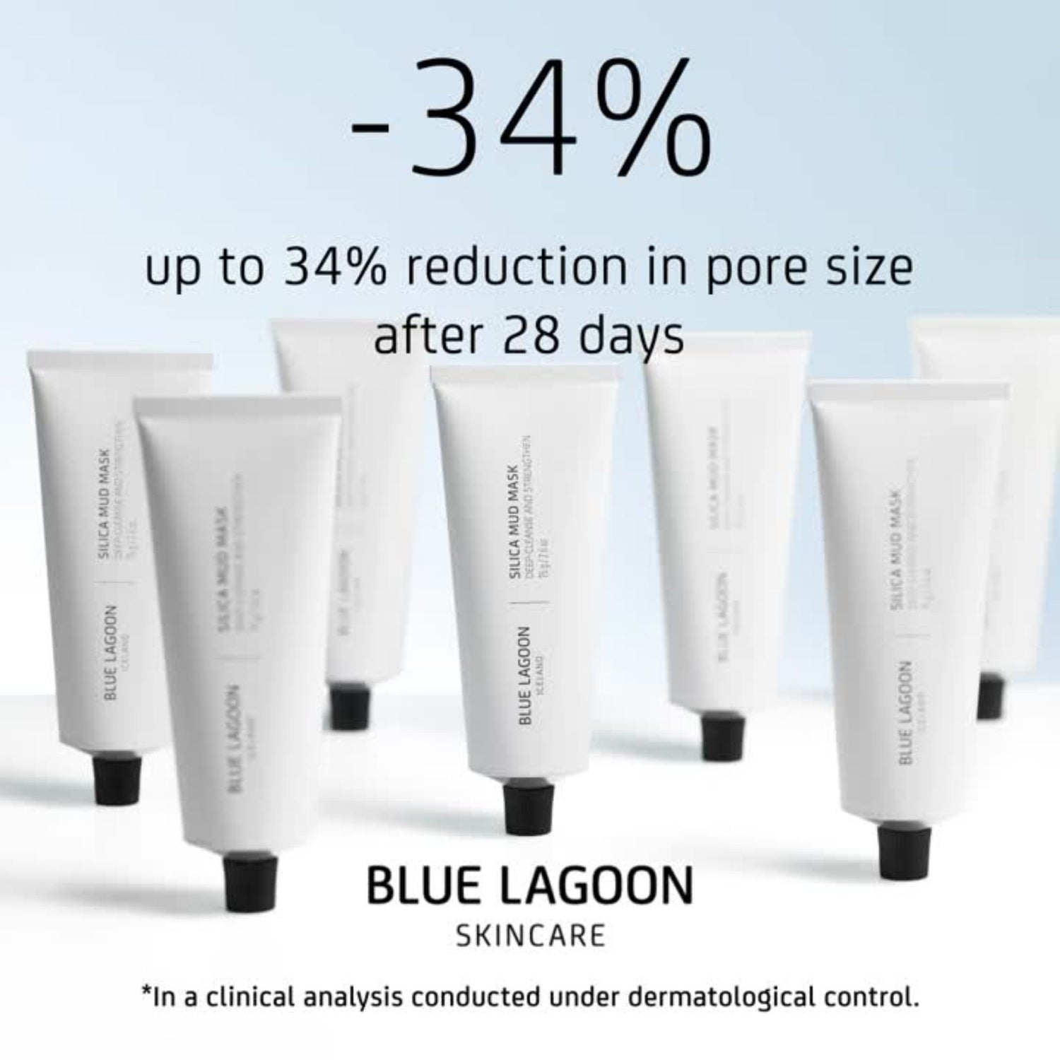 Lifestyle image of Blue Lagoon Skincare Silica Mud Mask