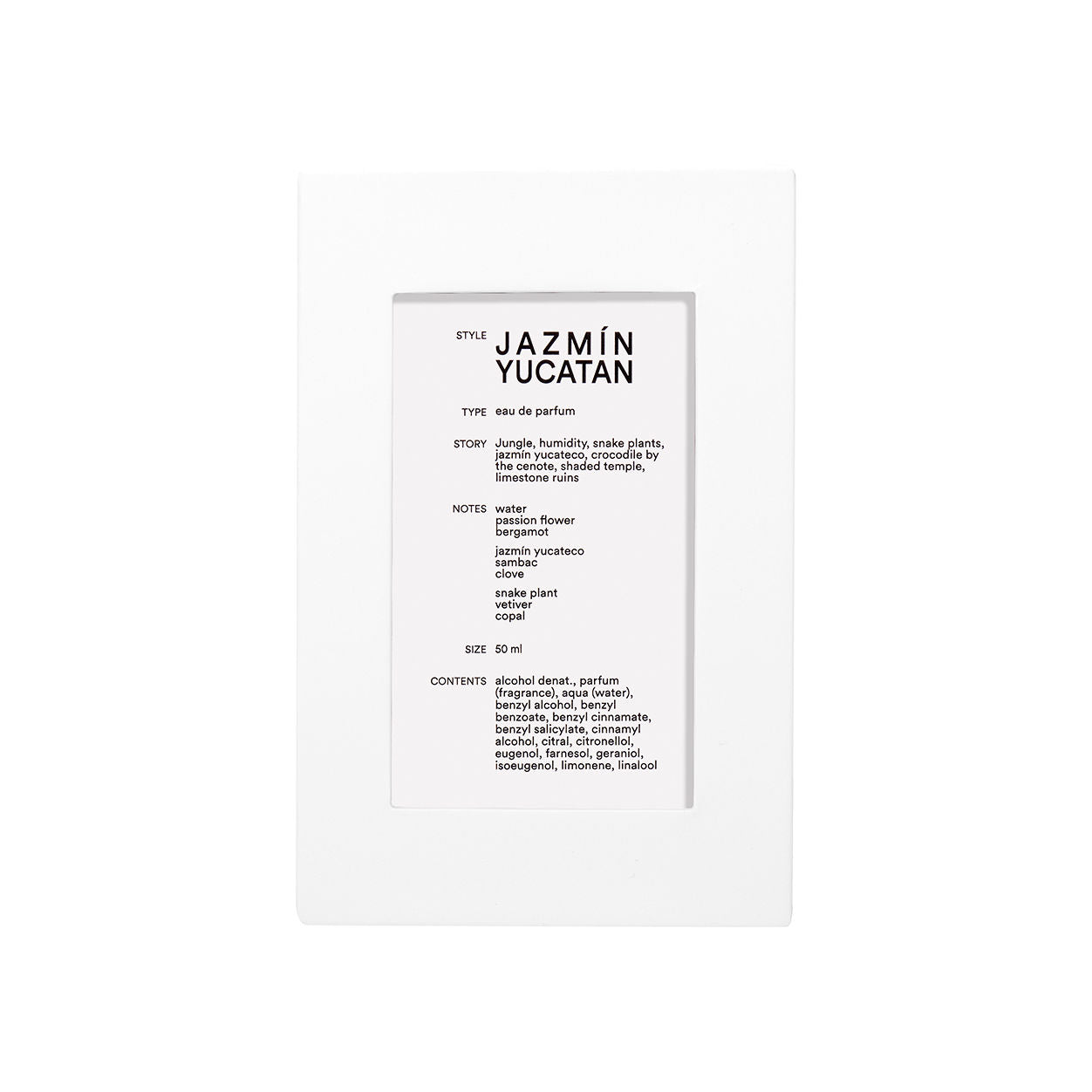 Back image of D.S. & Durga Jazmin Yucatan Eau de Parfum