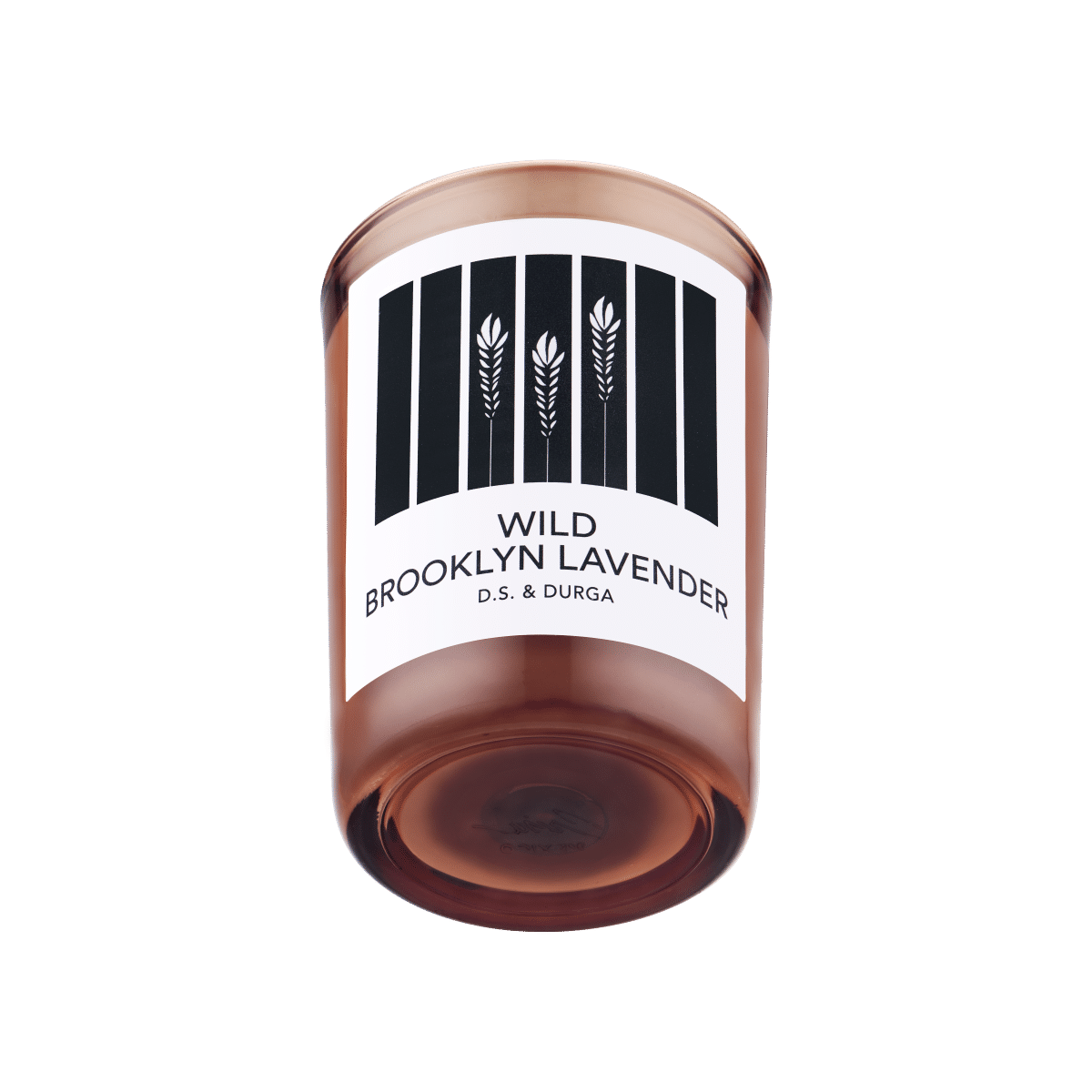 Image of an open D.S. & Durga Wild Brooklyn Lavender Candle