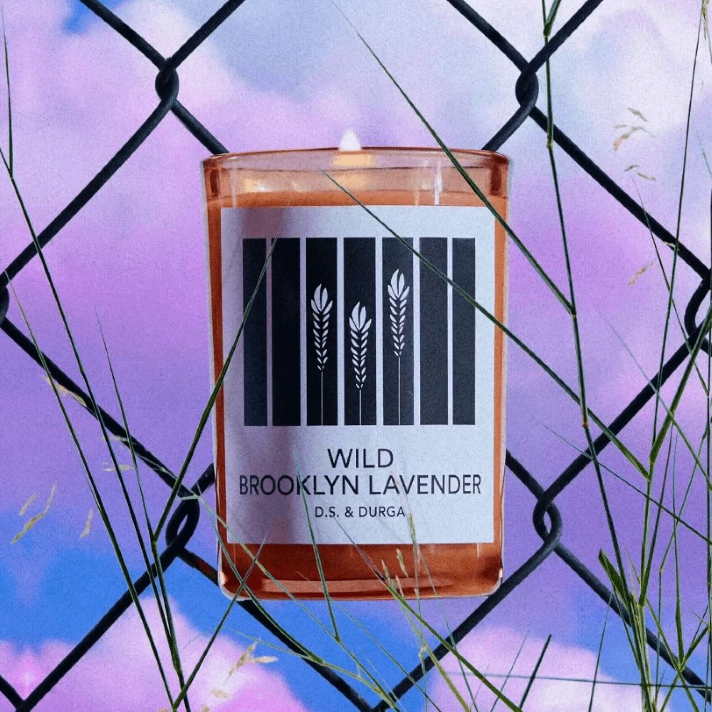 Lifestyle image of D.S. & Durga Wild Brooklyn Lavender Candle