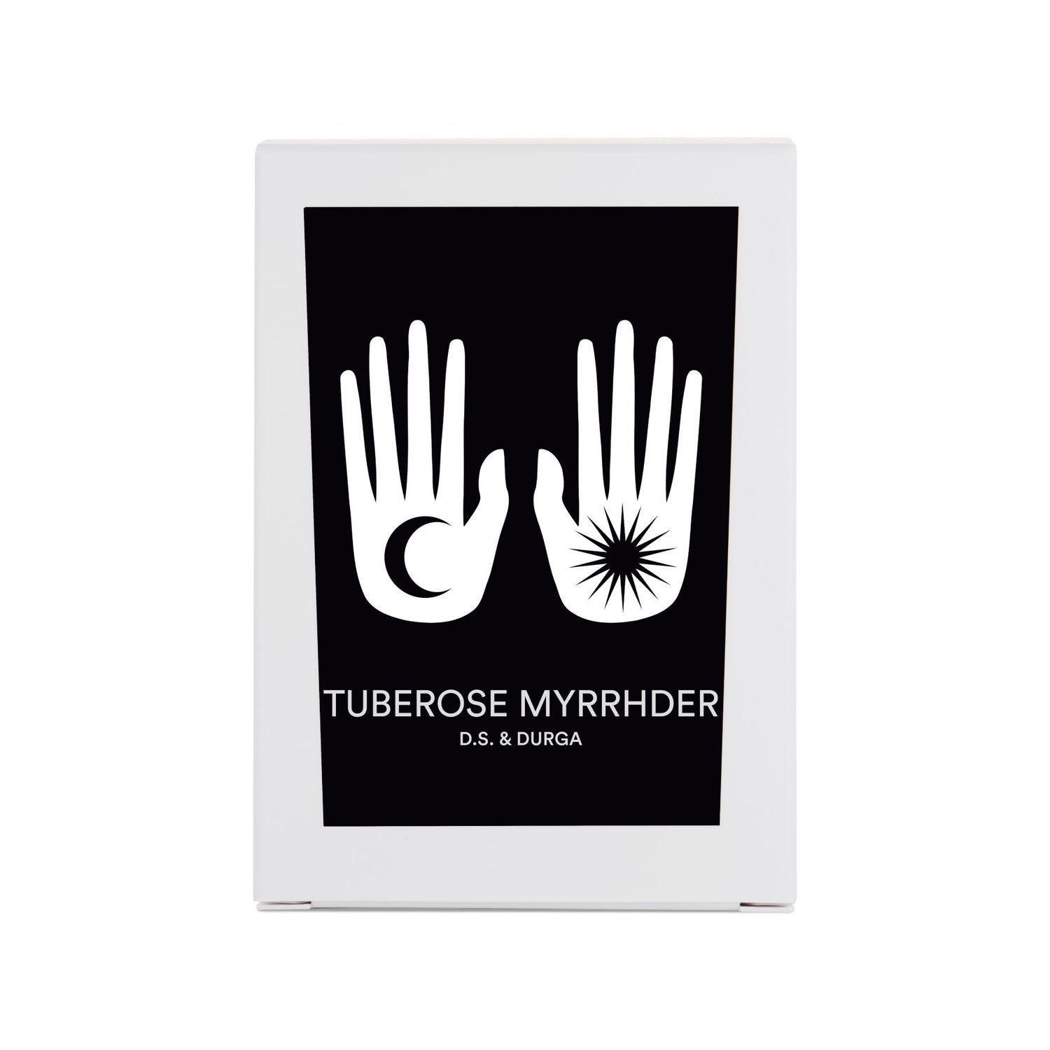 Image of the D.S. & Durga Tuberose Myrrhder Candle box