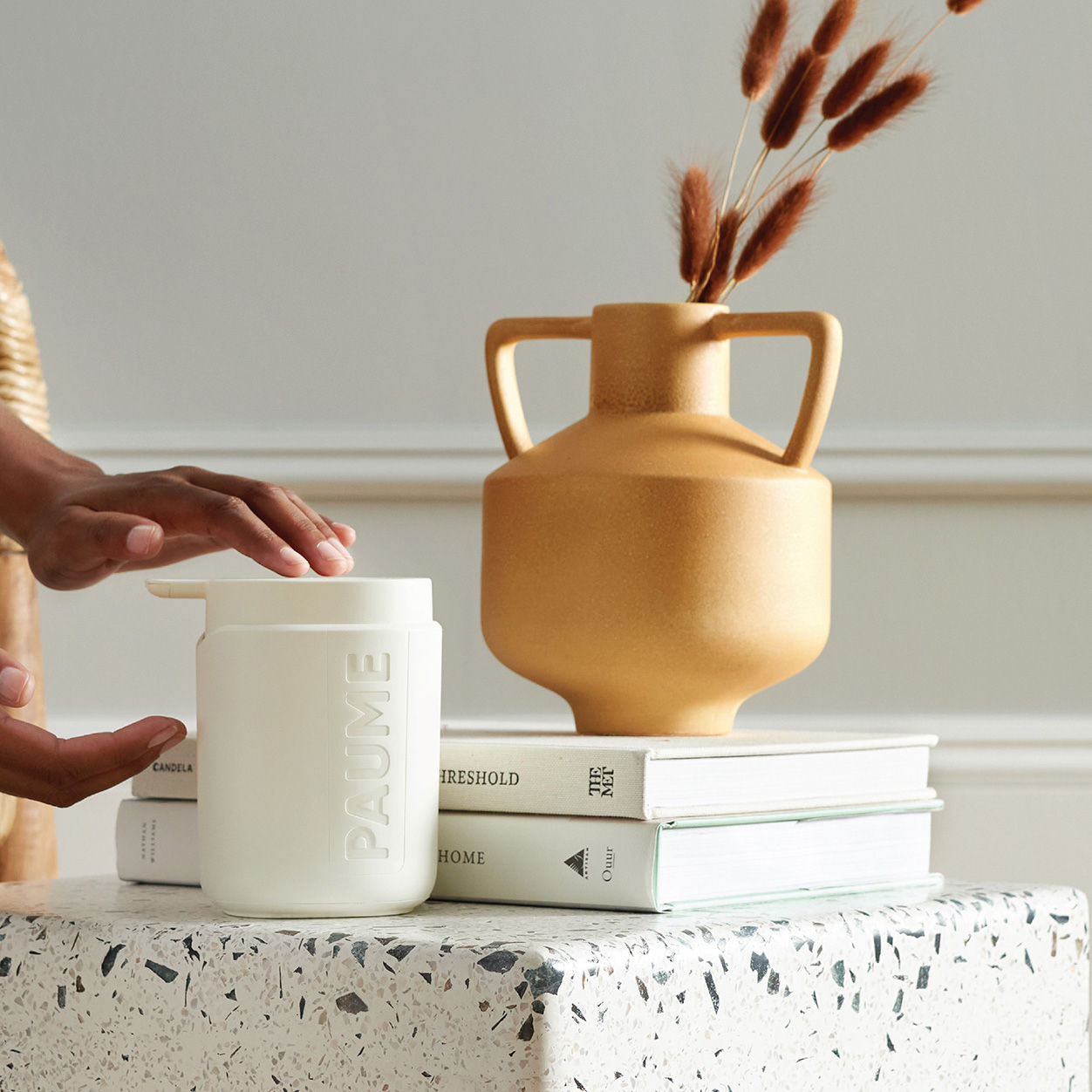 Lifestyle image of Paume Sanitize at Home Duo