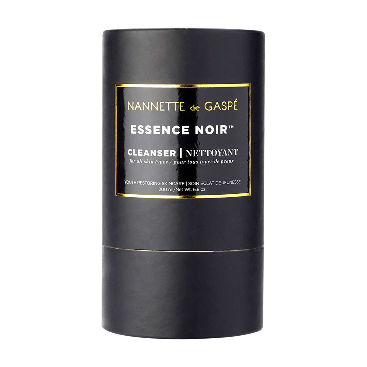 Image of the Nannette de Gaspé Essence Noir Cleanser box
