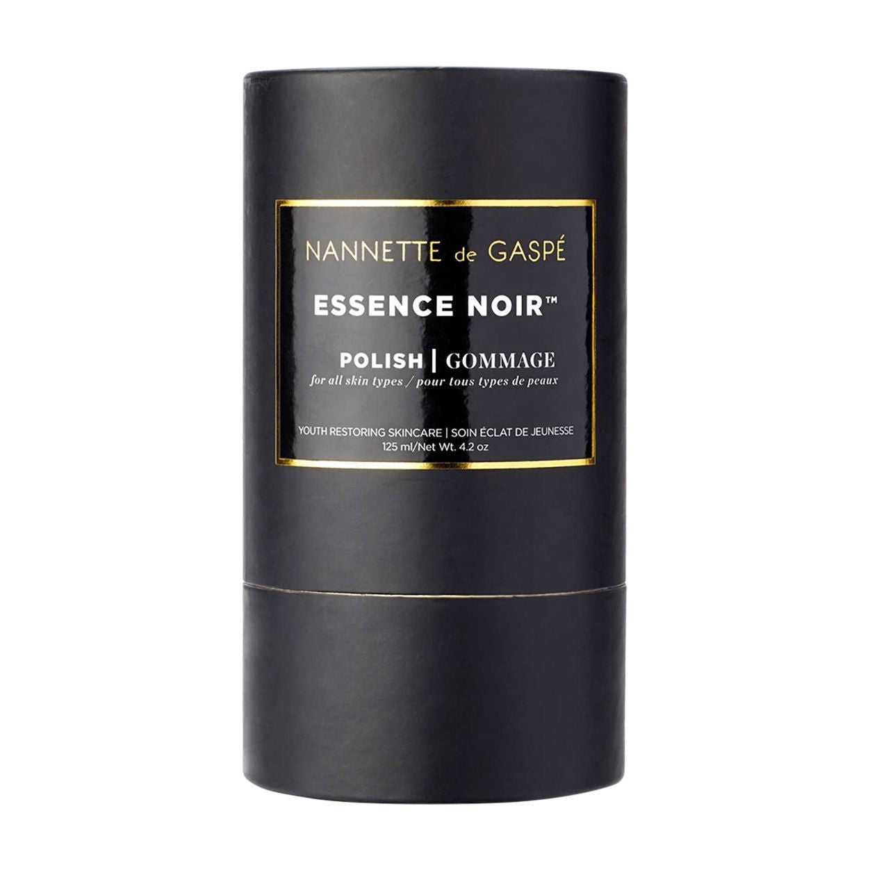 Image of the Nannette de Gaspé Essence Noir Polish box