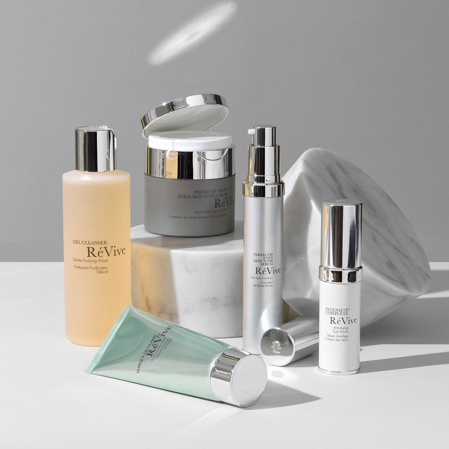 Lifestyle image of RéVive Perfectif Even Skin Tone Serum Dark Spot Corrector