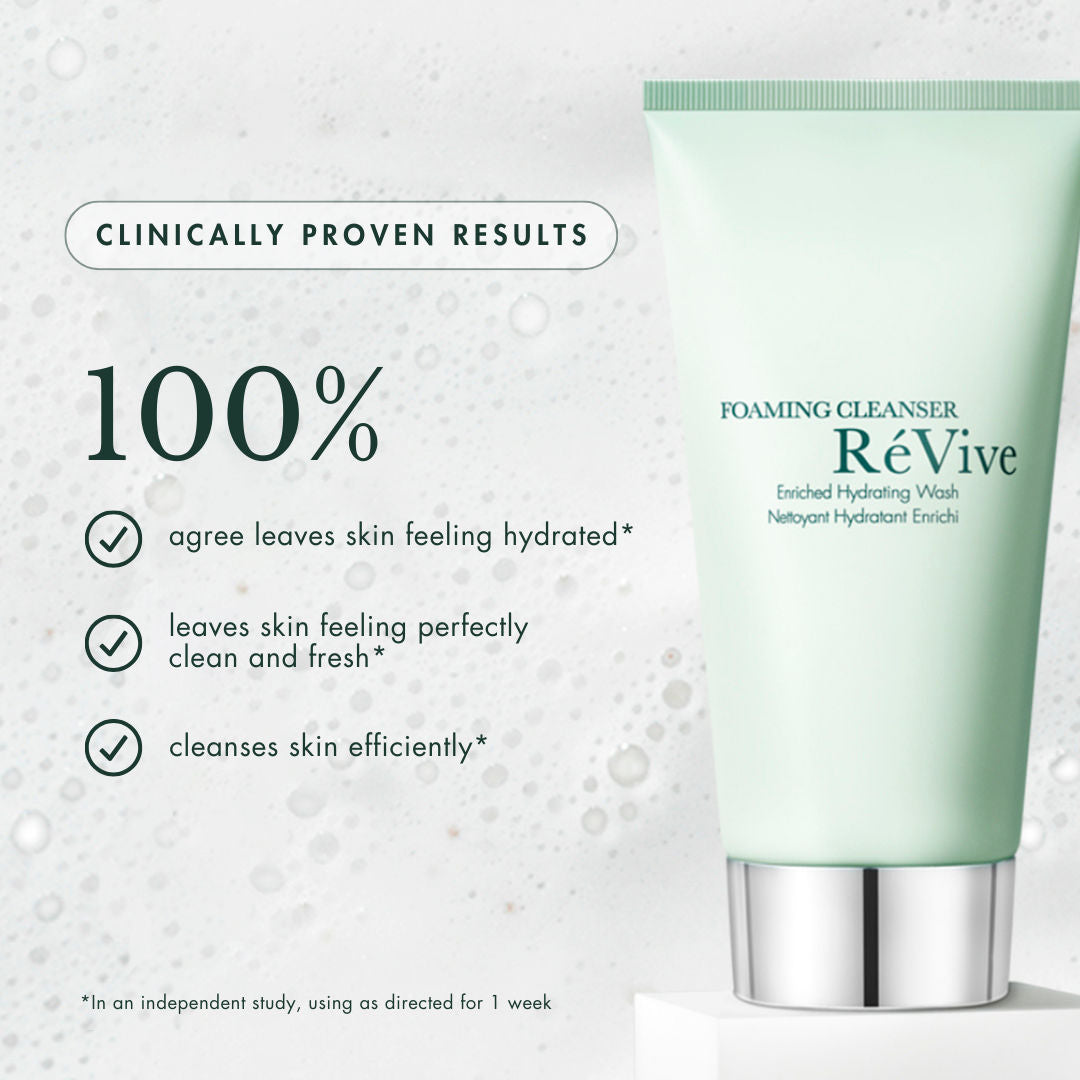 Information related to RéVive Foaming Cleanser Enriched Hydrating Wash