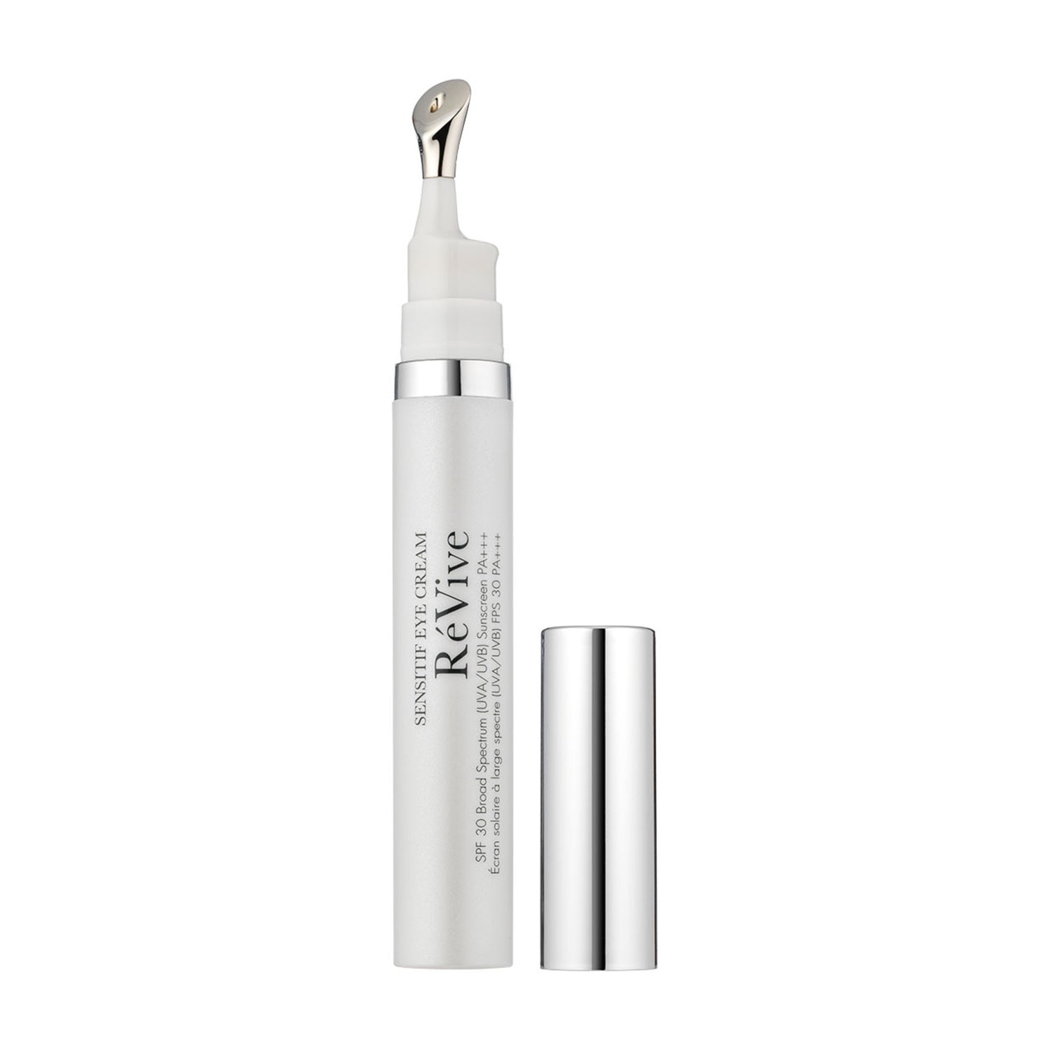 RéVive Sensitif Eye Cream SPF 30 open container image.