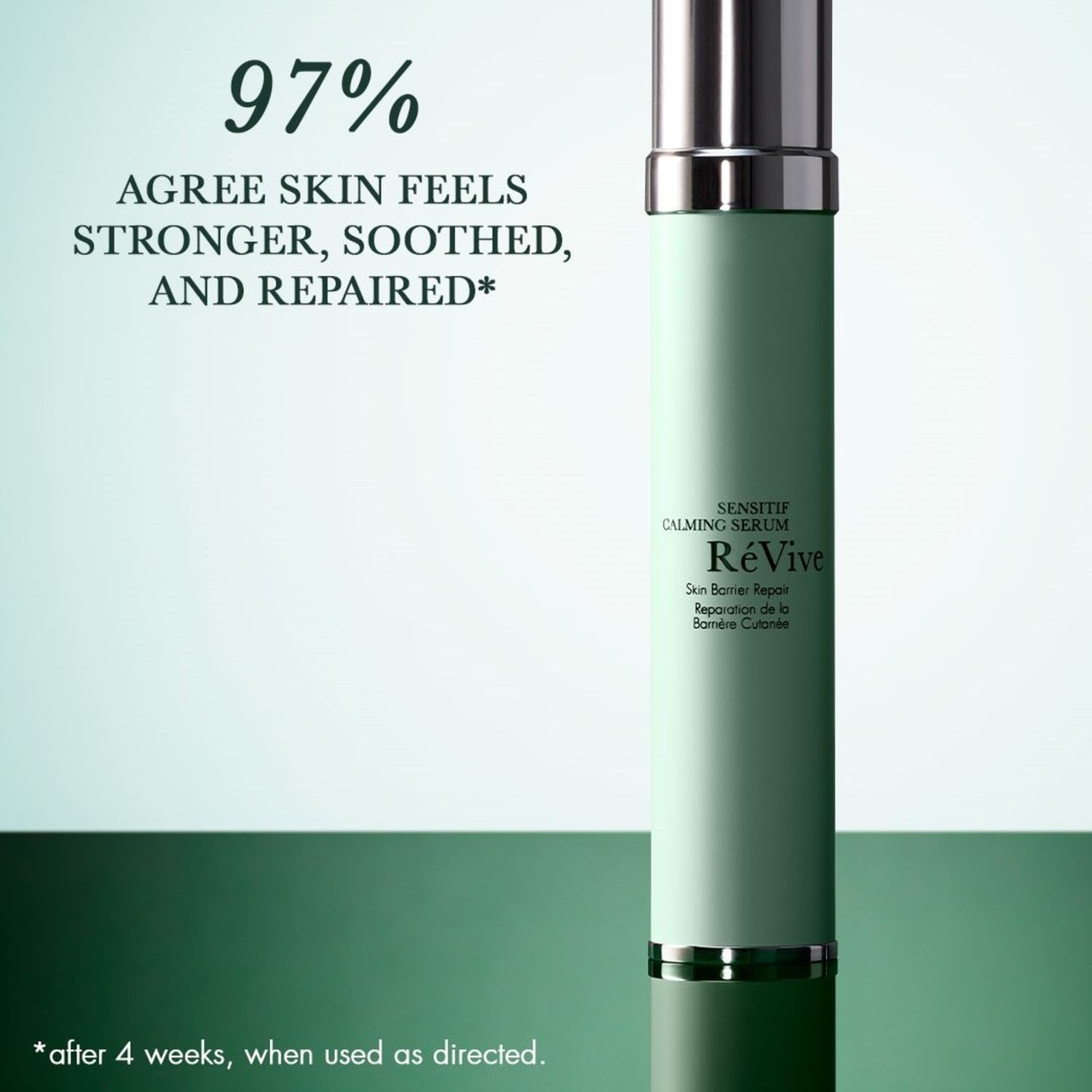 RéVive Sensitif Calming Serum Skin Barrier Repair infographics image 2 .