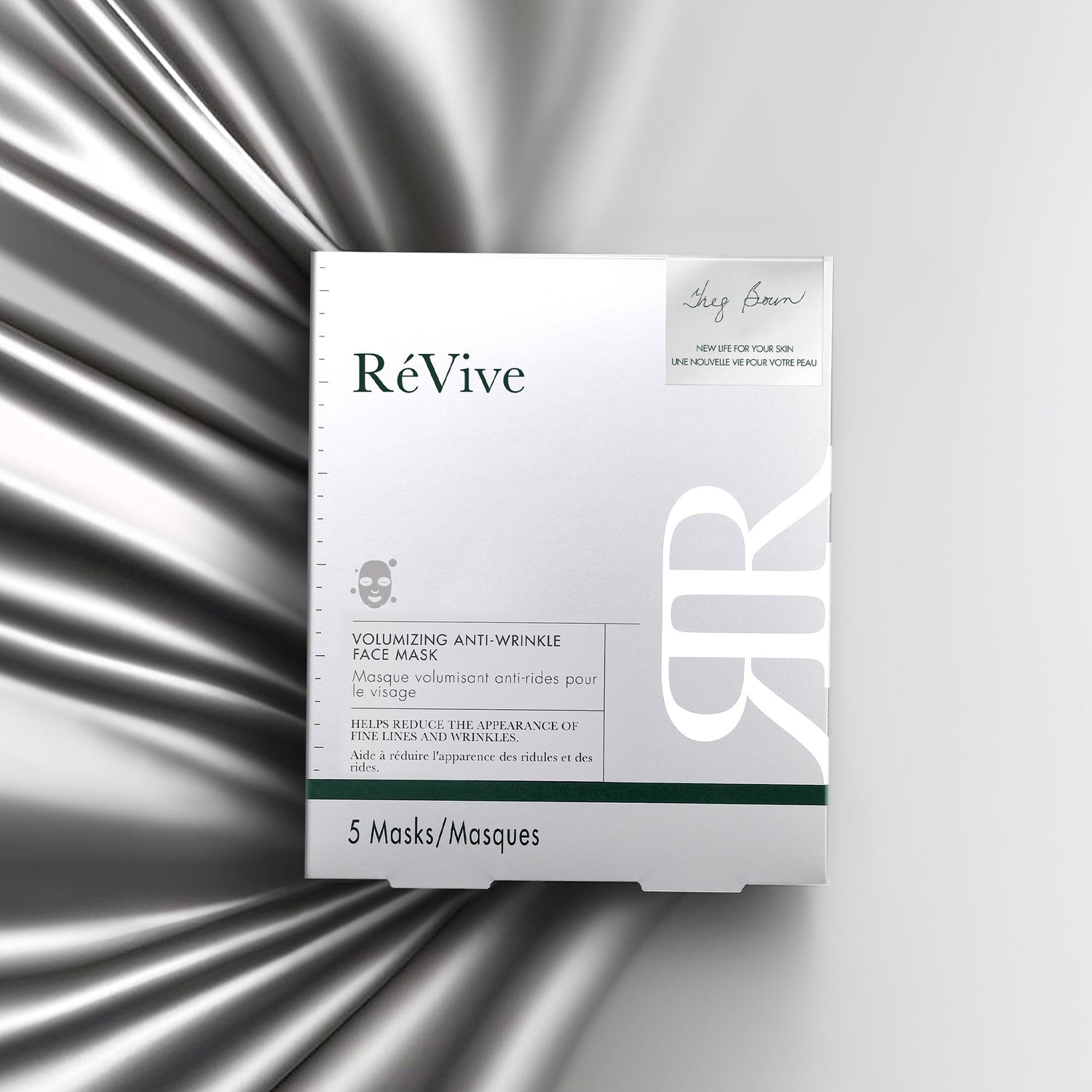 Lifestyle image of RéVive Volumizing Anti-Wrinkle Face Mask