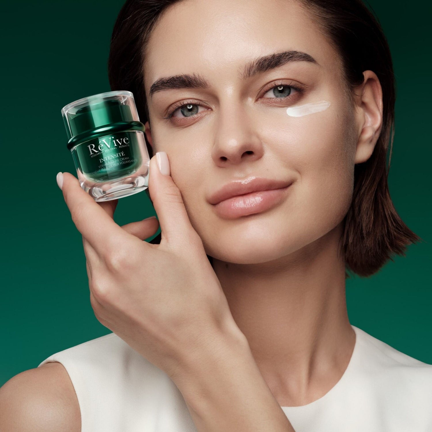 Model image of RéVive Intensité Volumizing Eye Cream
