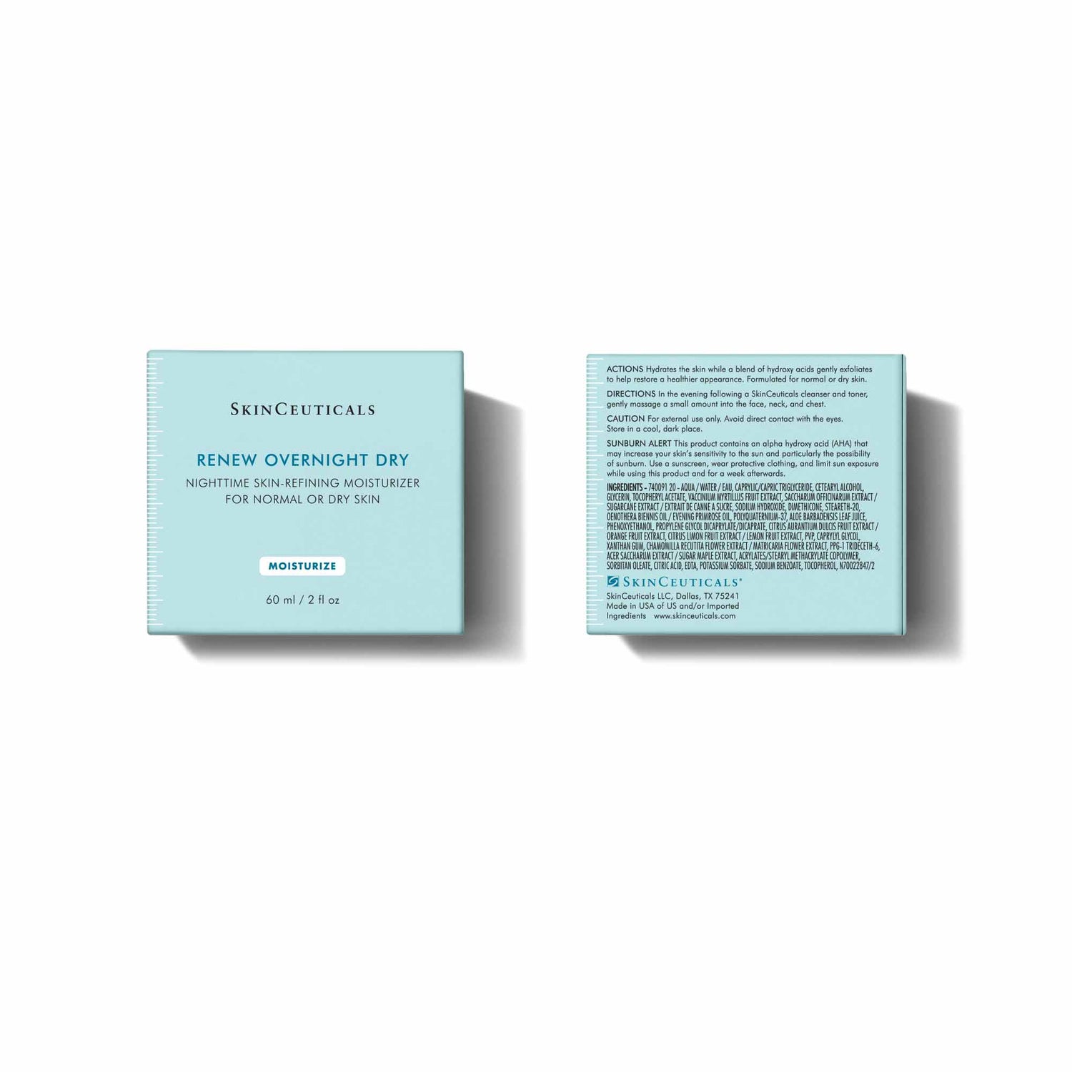 Image of the SkinCeuticals Renew Overnight Dry box